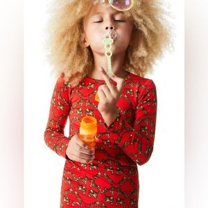 Posh Peanut Alice and Olivia Bengal long sleeve bamboo pj set size 10 NWT